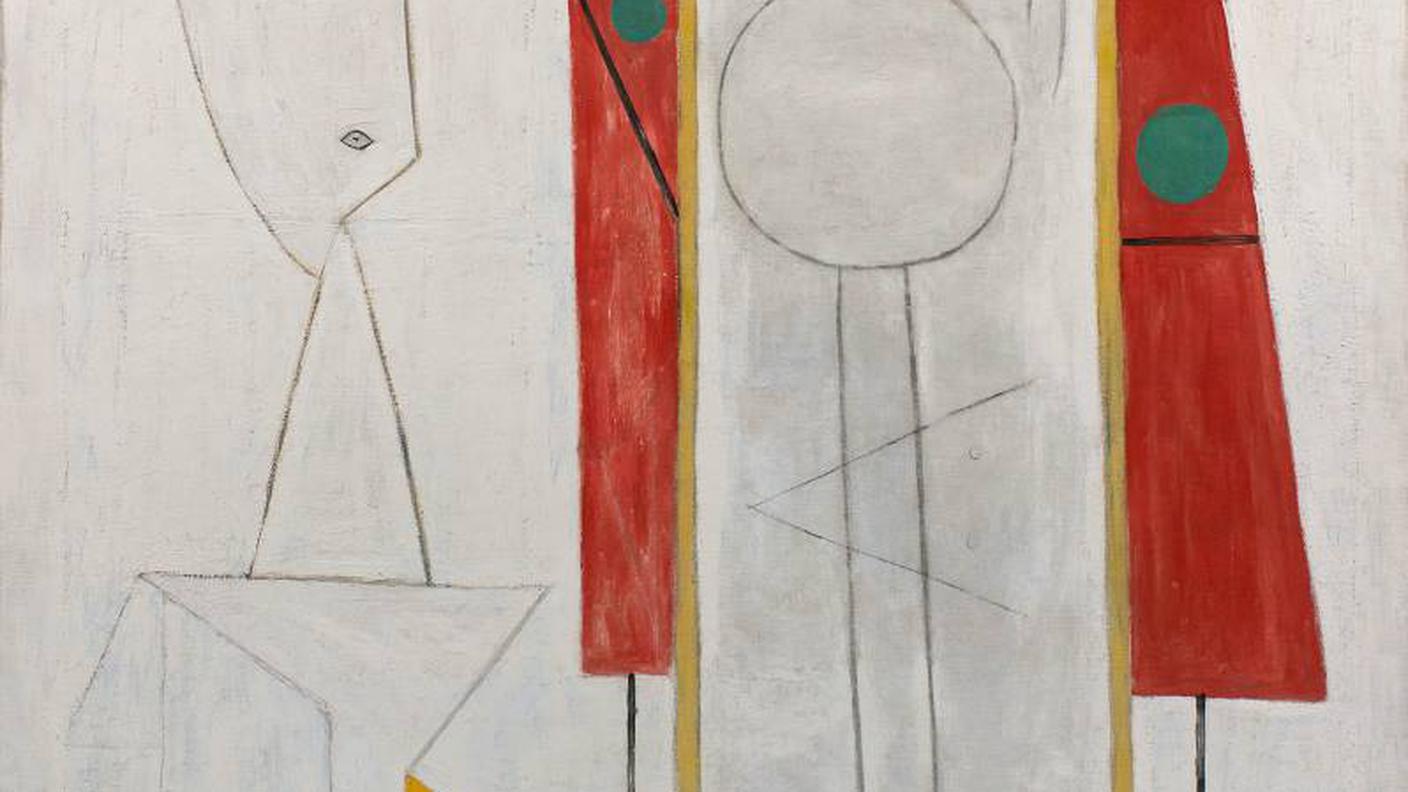 Pablo Picasso, Lo studio (L'Atelier), 1928. Collezione Peggy Guggenheim, Venezia (Fondazione Solomon R. Guggenheim, New York).jpg