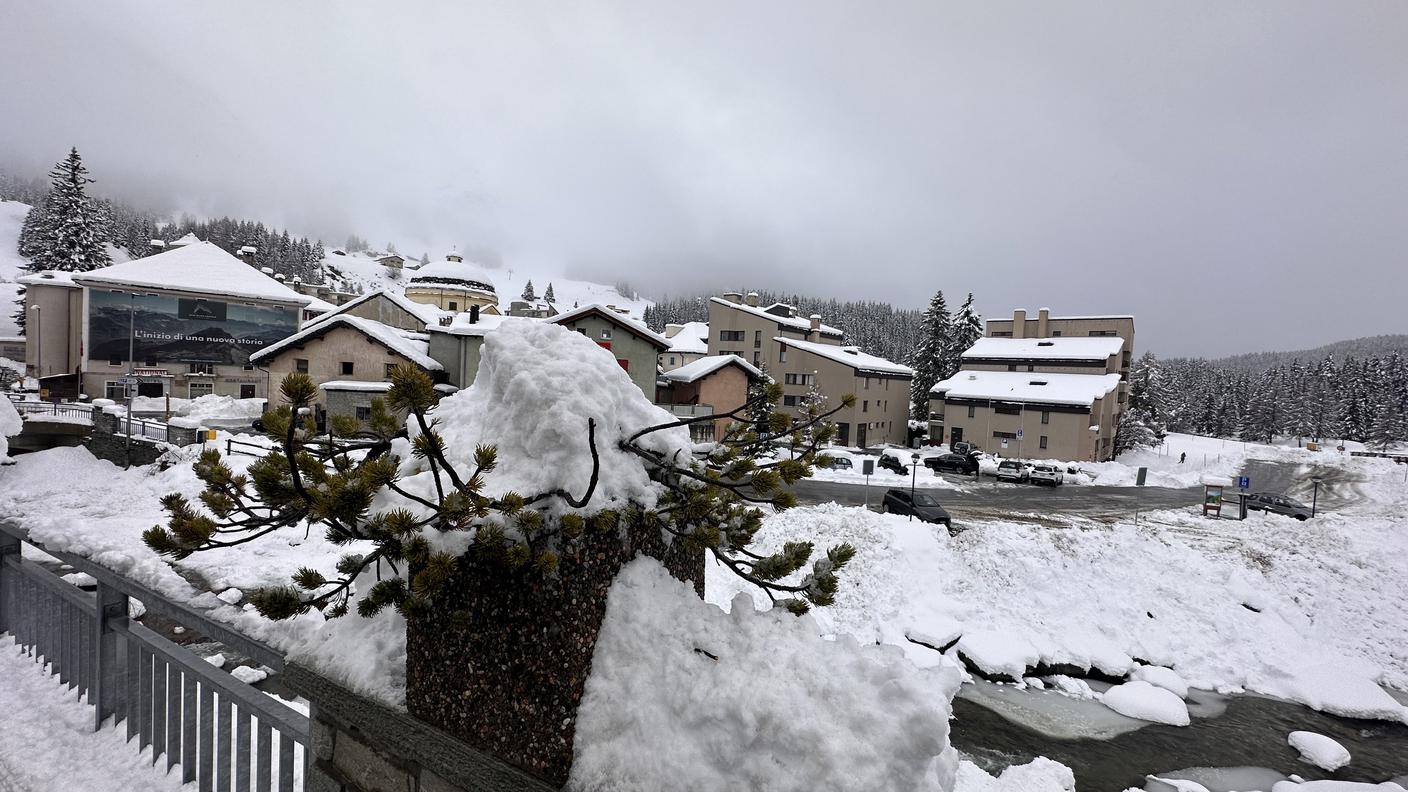 La neve al San Bernardino