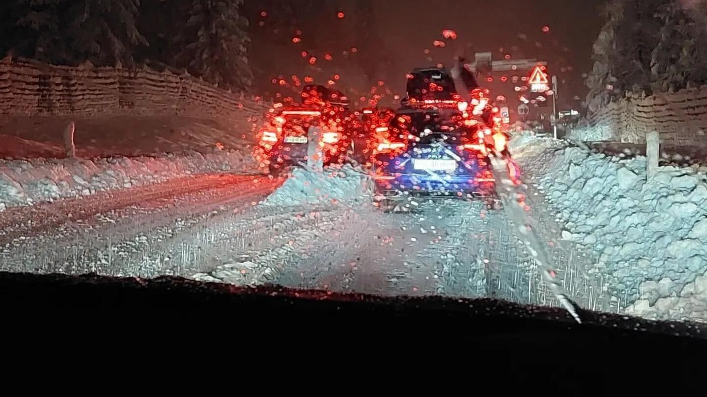 Forti disagi al traffico in Mesolcina