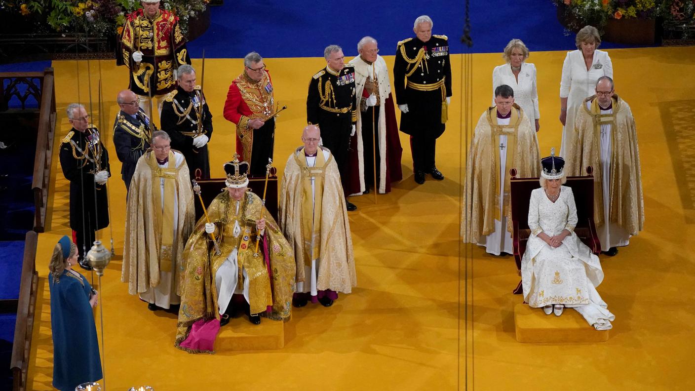 I sovrani Carlo e Camilla