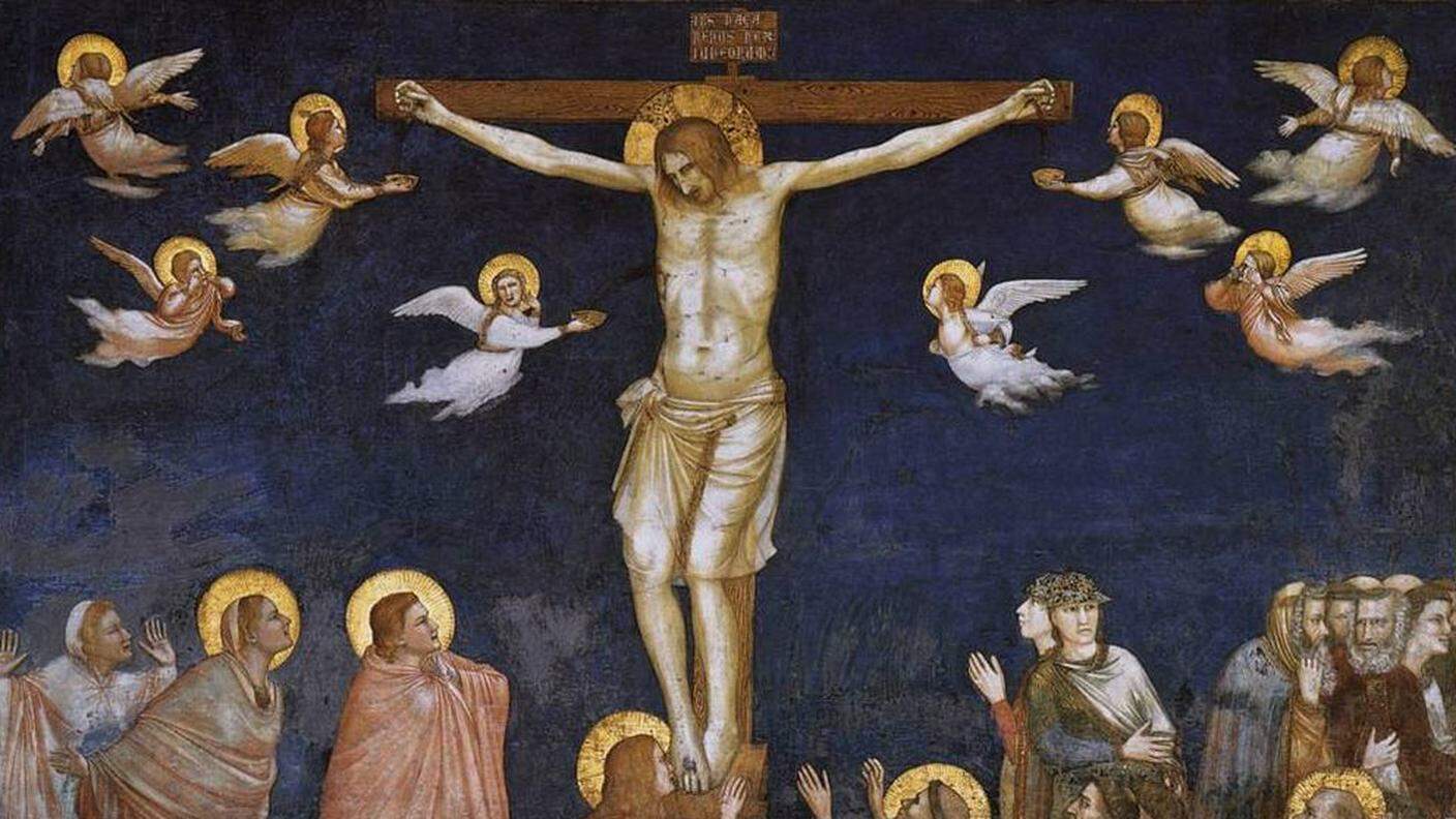 Giotto, Crocifissione, Basilica Assisi, 1308