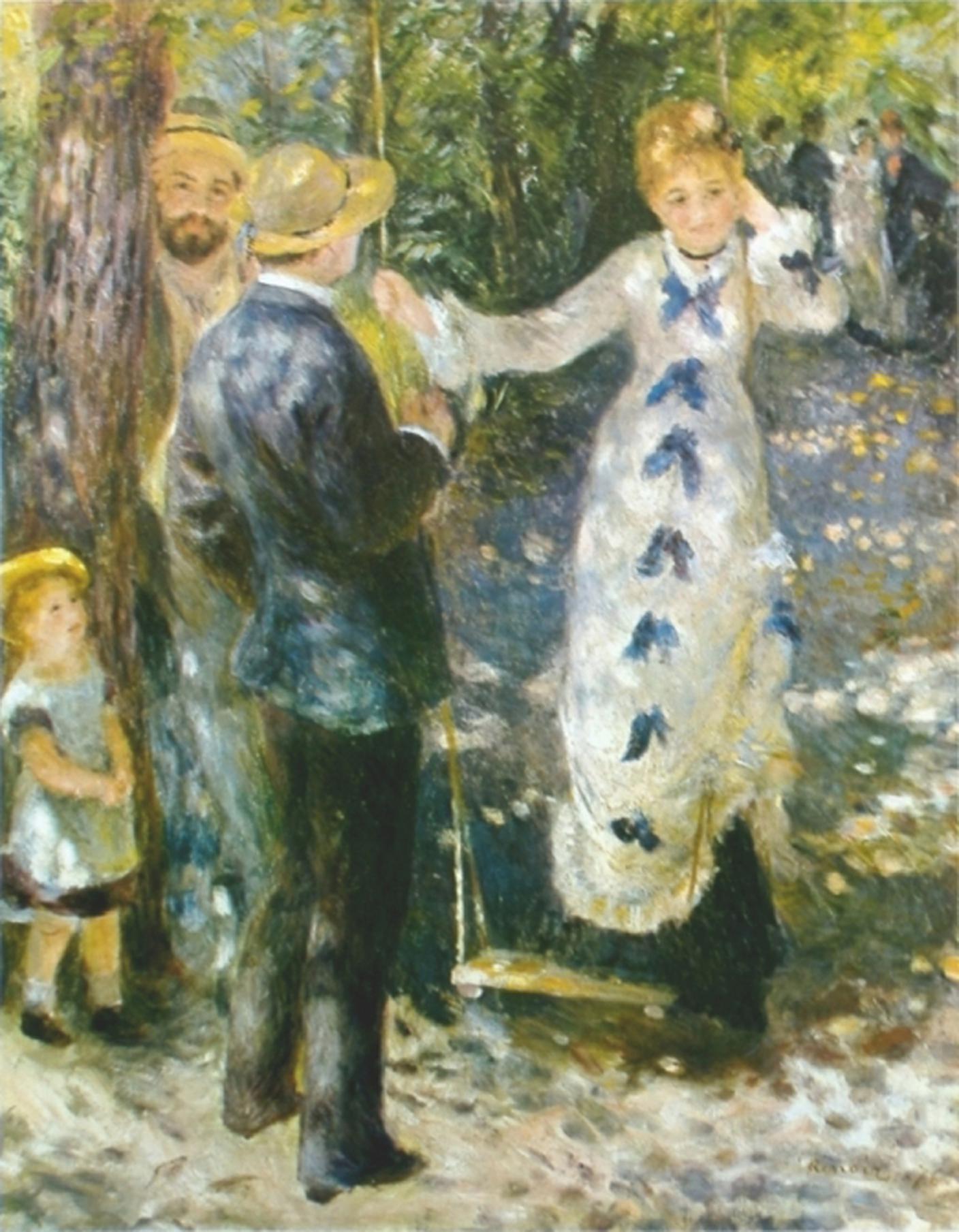 Pierre-Auguste Renoir, La Balançoire, 1876