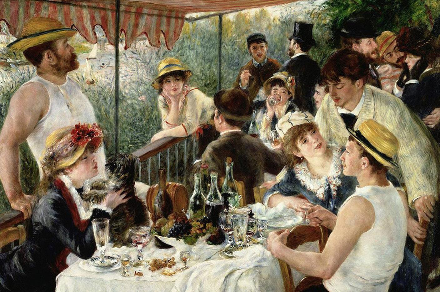 Pierre-Auguste Renoir, Le déjeneur des canotiers, 1880-1882. Washington, The Phillips Collection.jpg