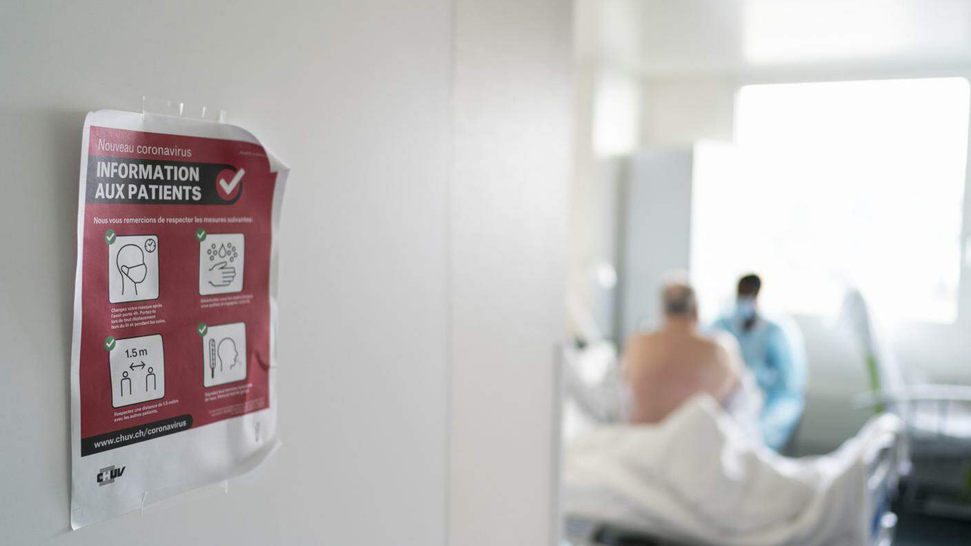 Negli ospedali svizzeri 1'875 pazienti affetti da Covid-19, di cui 267 in terapia intensiva