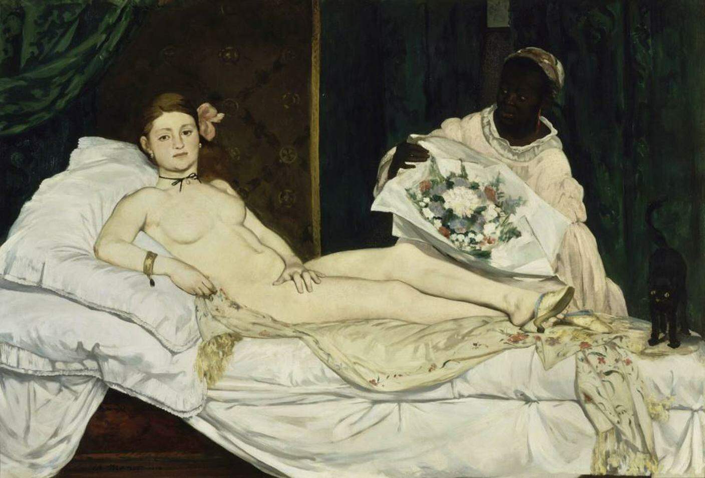 Édouard Manet, Olympia, 1863.  Parigi, Musée d'Orsay.jpg