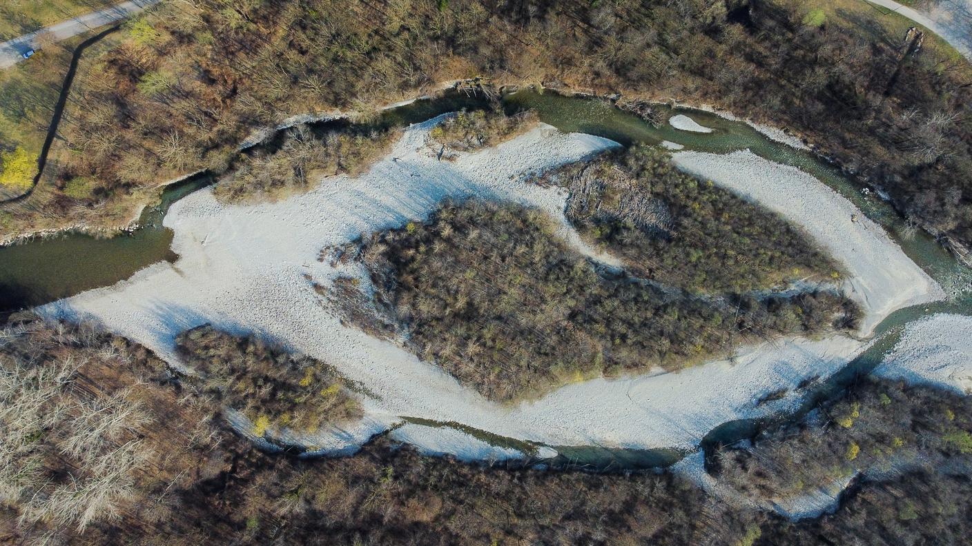 Siccità nella Moesa a Grono il 26 marzo