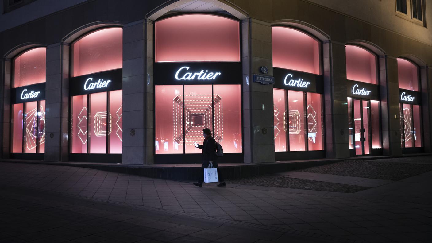 Il negozio di Cartier a Mosca