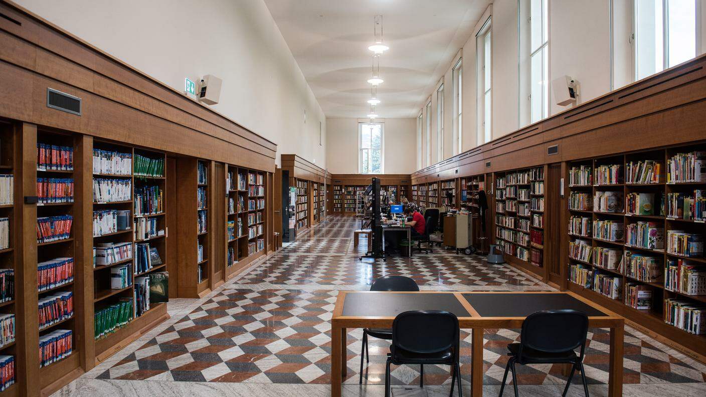 Bellinzona: la biblioteca cantonale