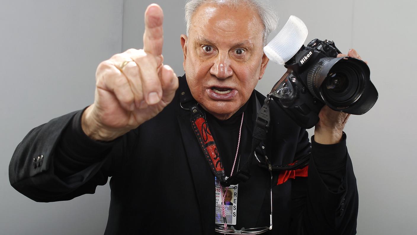 Ron Galella ritratto nel 2010