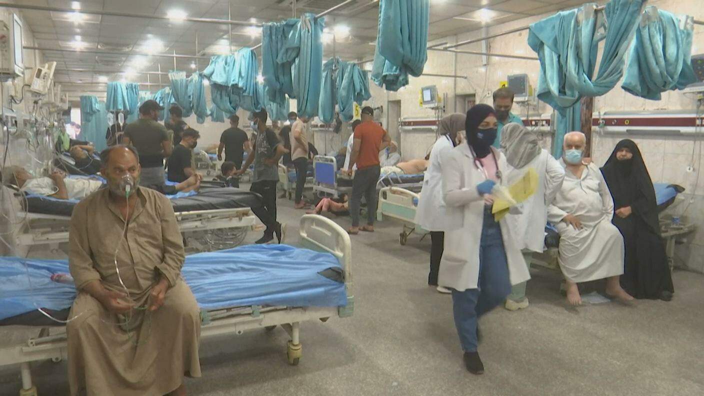 Il pronto soccorso dell'ospedale lSheik Zayed
