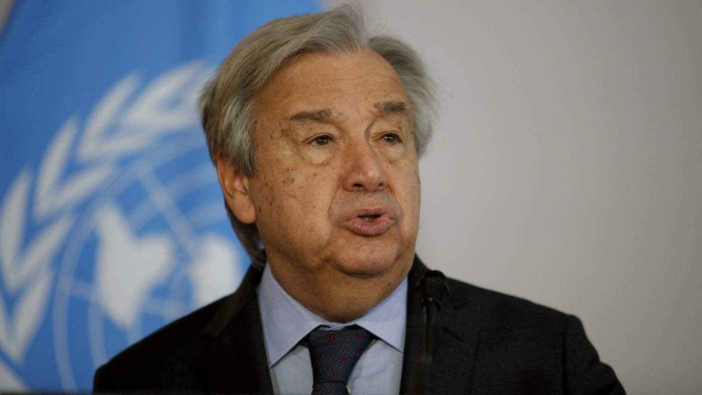Una recente immagine del Segretario generale delle Nazioni Unite