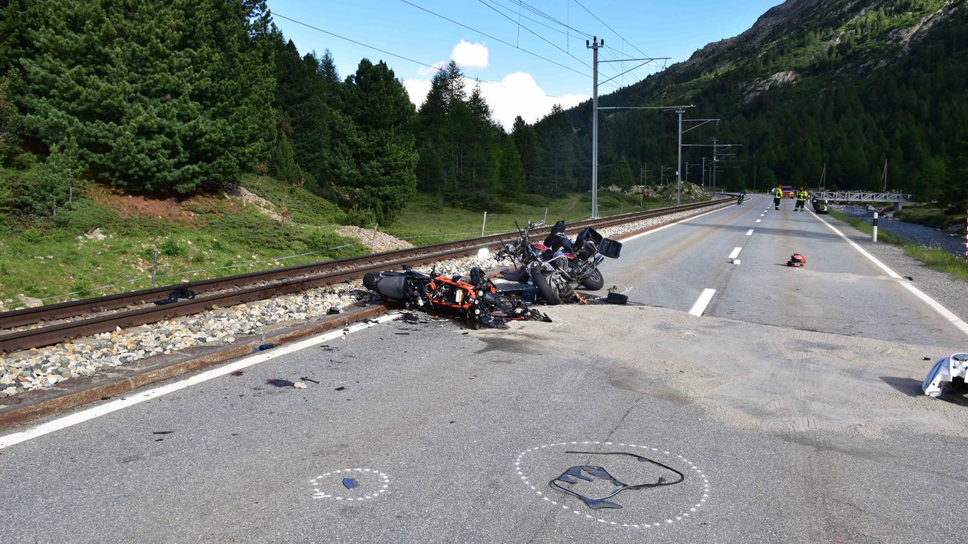 Due motociclette coinvolte