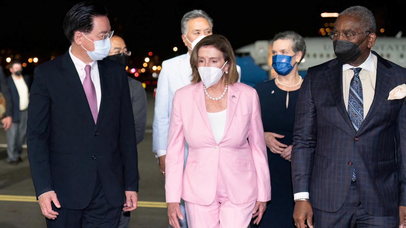 Nancy Pelosi a Taipei