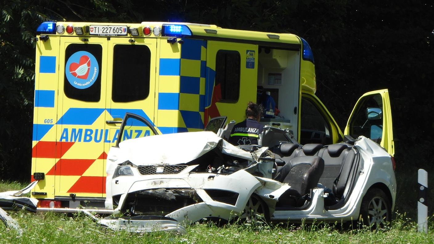 I soccorsi dopo l'incidente
