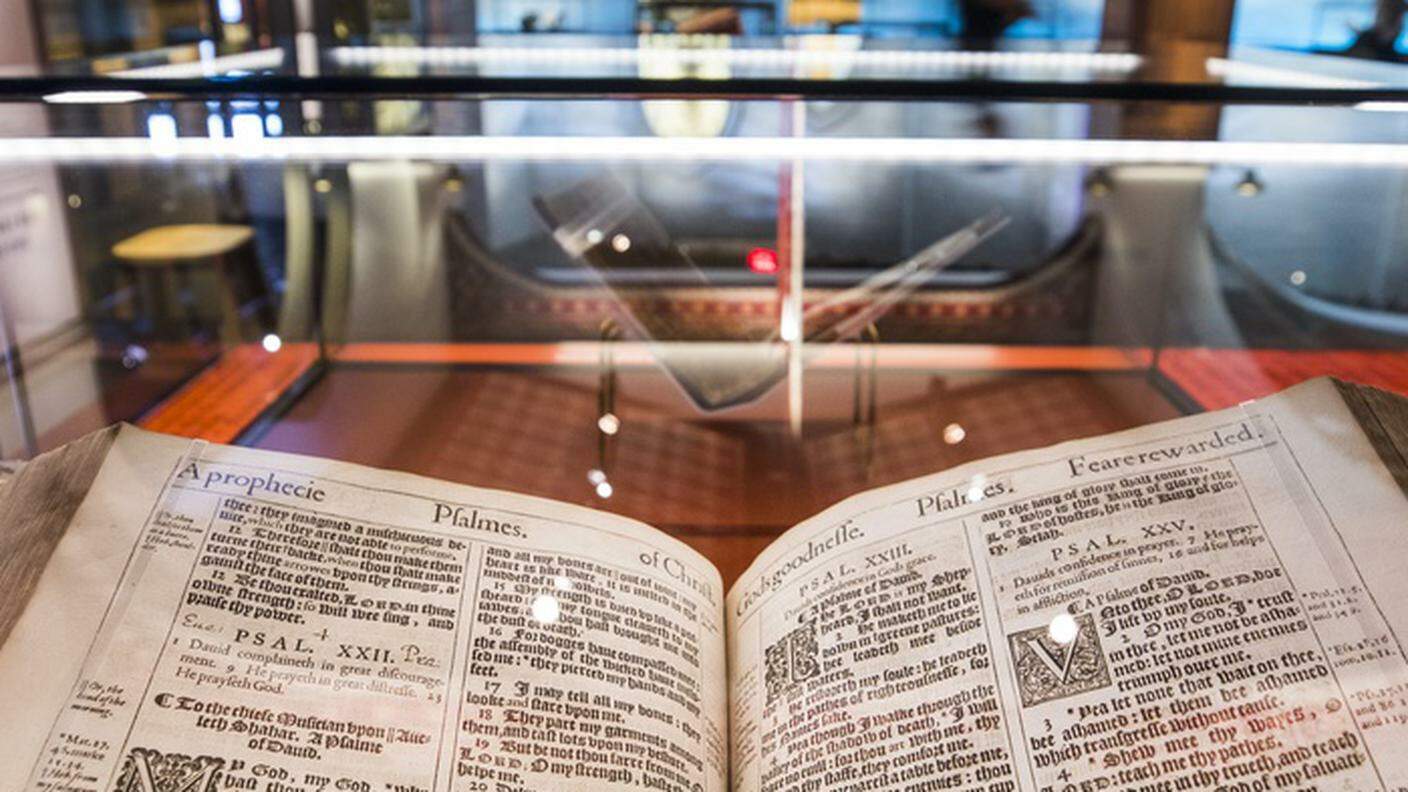 Una sala del Museo della Bibbia a Washington