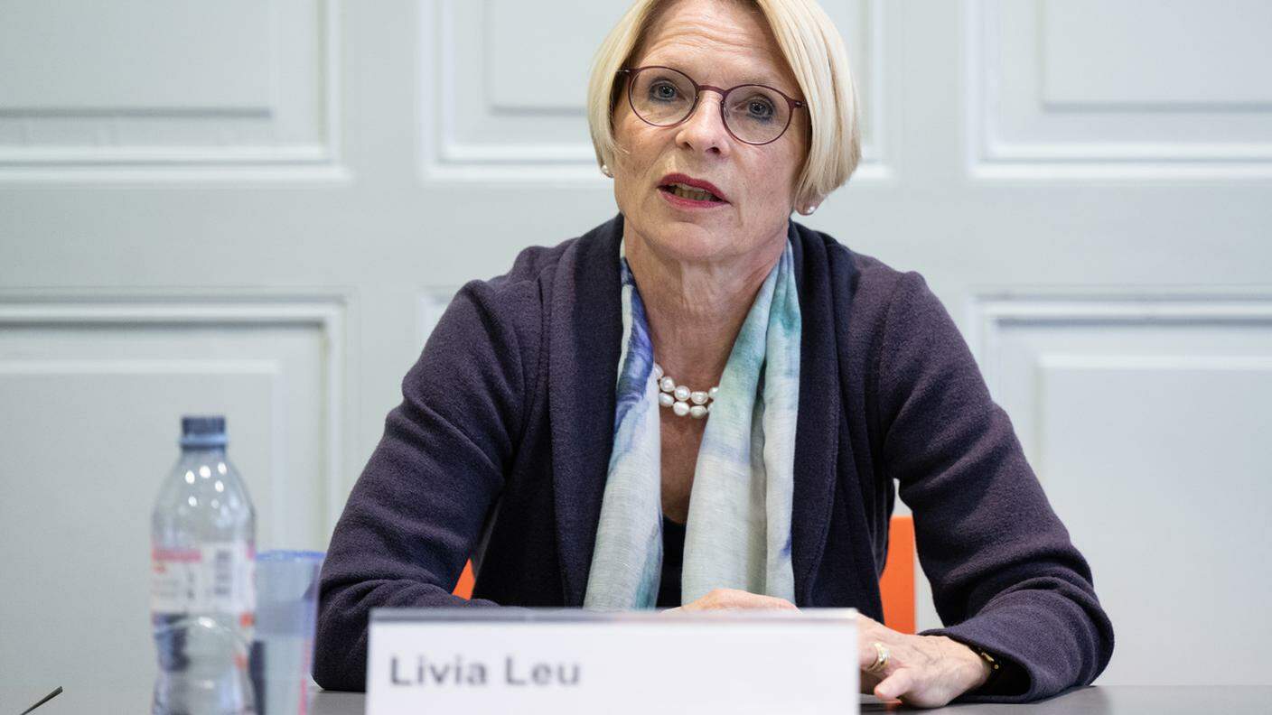 La segretaria di Stato Livia Leu