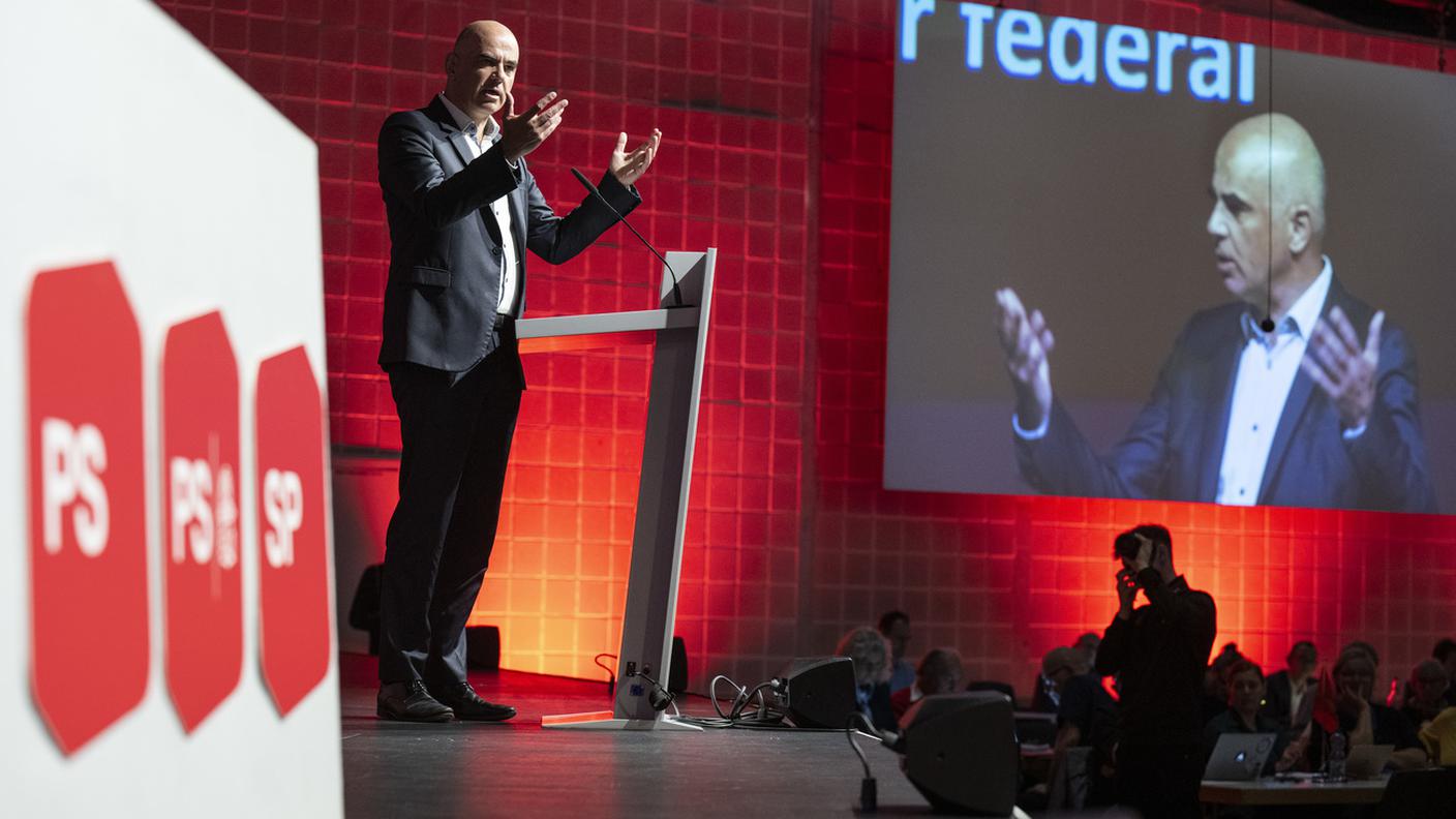 L'intervento al congresso del consigliere federale Alain Berset