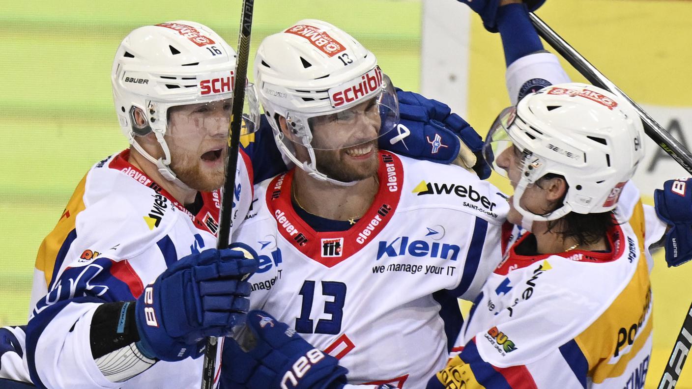 Gli zurighesi festeggiano la vittoria