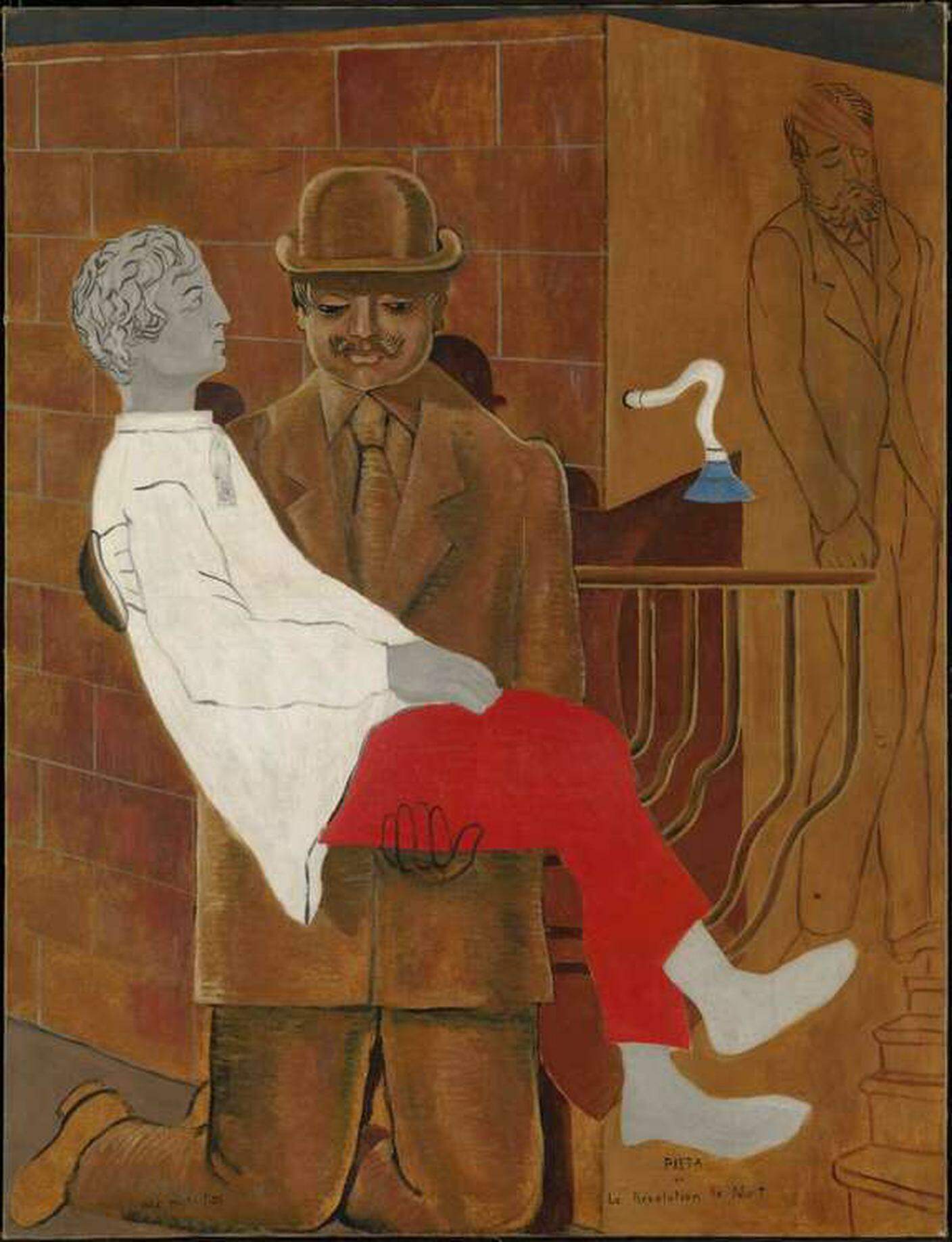 Max Ernst, Pietà o La rivoluzione la notte, 1923