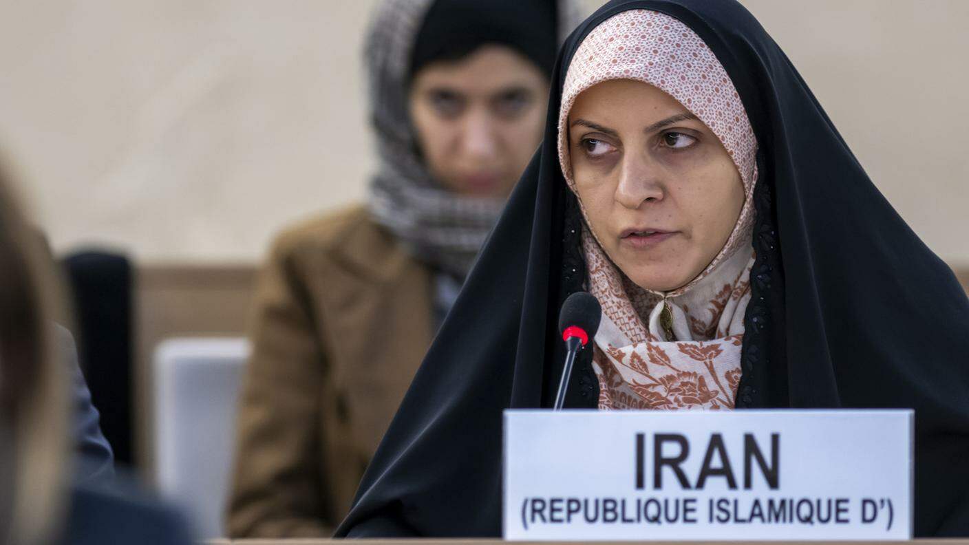Khadijeh Karimi, vicepresidente iraniana per gli Affari delle donne e della famiglia