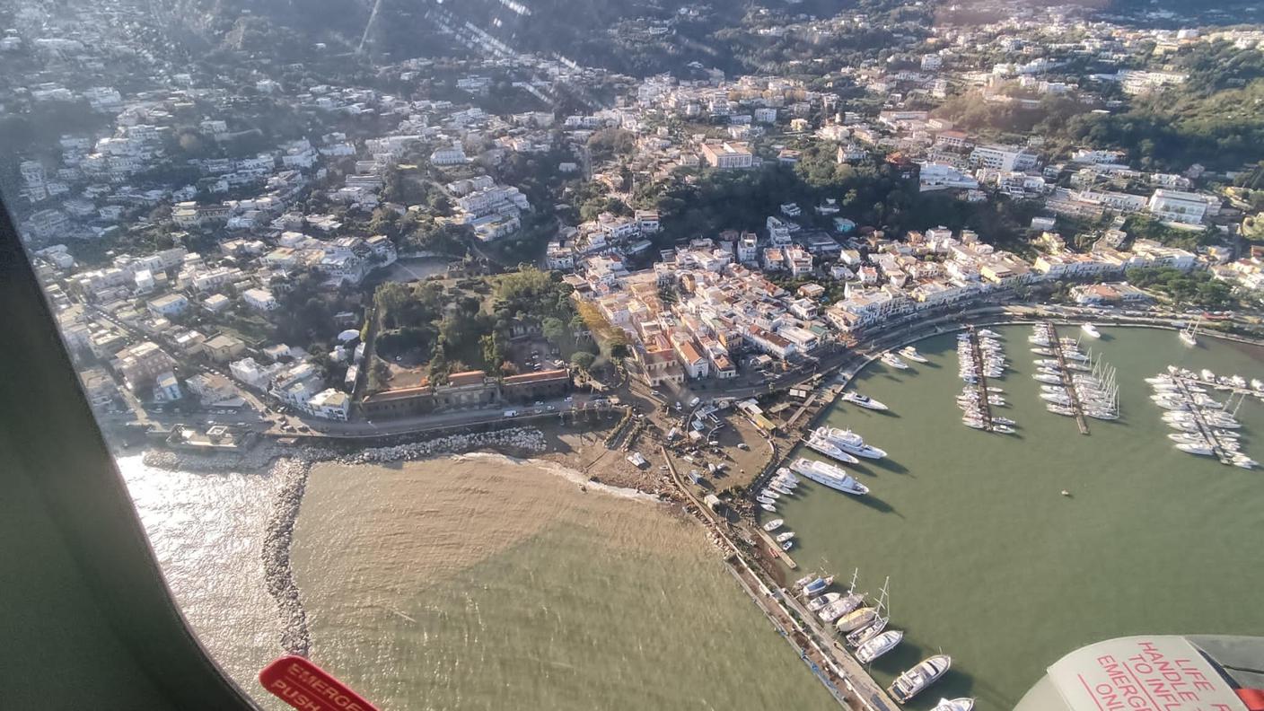 Casamicciola Terme, sull'isola di Ischia