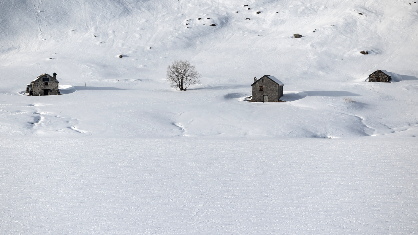 La Leventina imbiancata