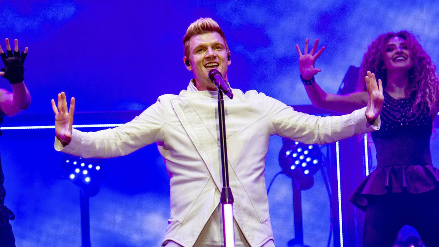 Nick Carter, il cantante dei Backstreet Boys