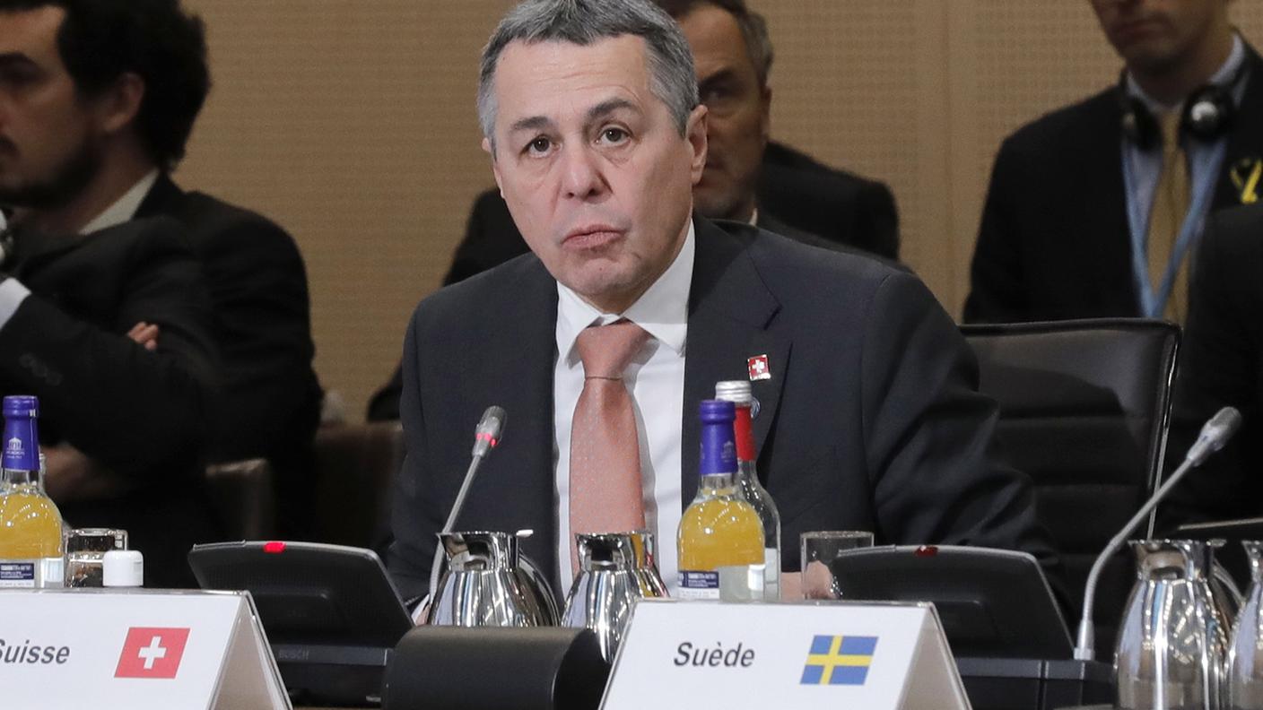 Il presidente Cassis alla conferenza di Parigi