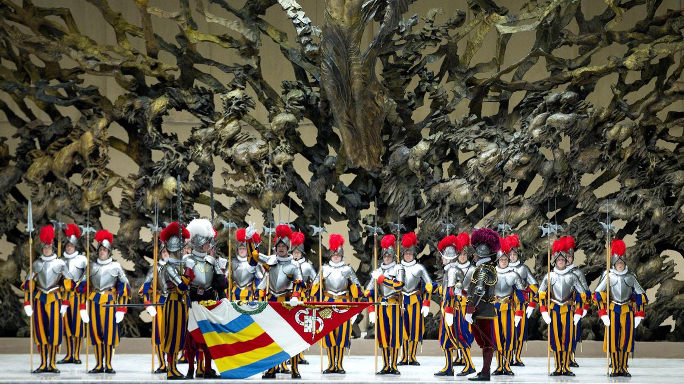 Guardie svizzere in Vaticano