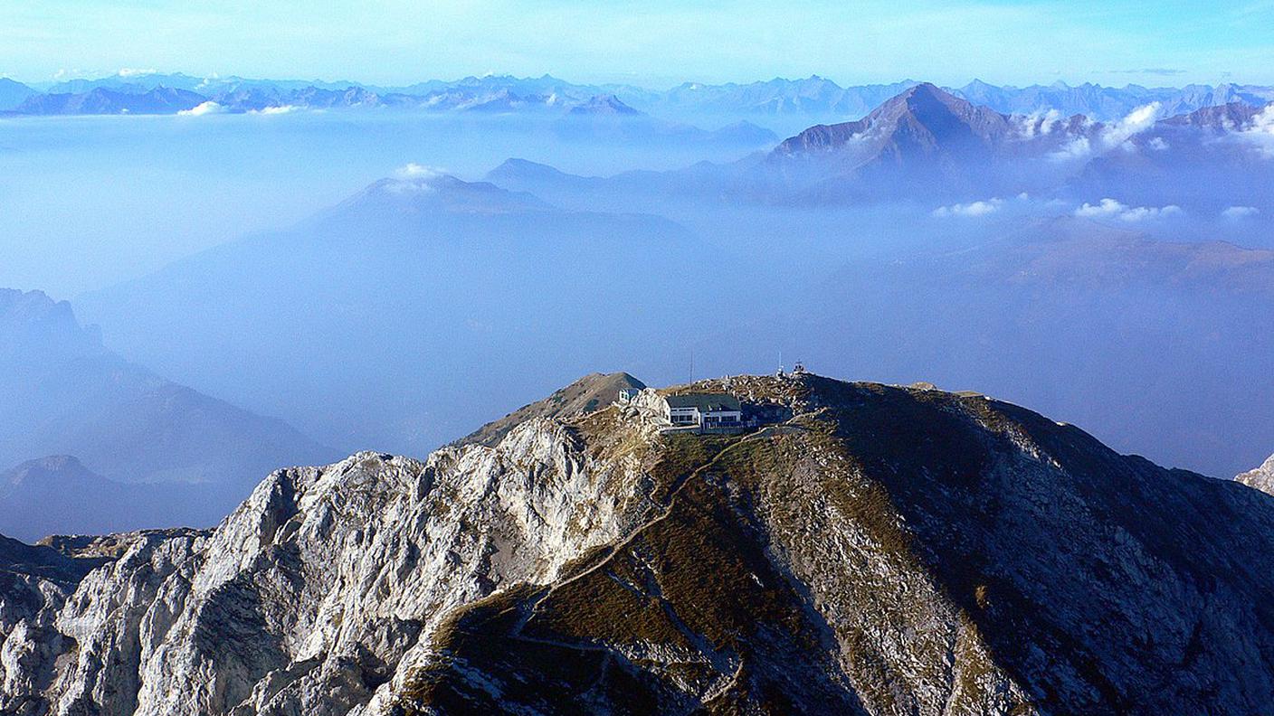 La vetta della Grigna Settentrionale