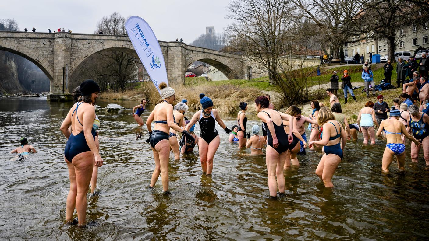 Acqua bassa come le temperature a Friburgo