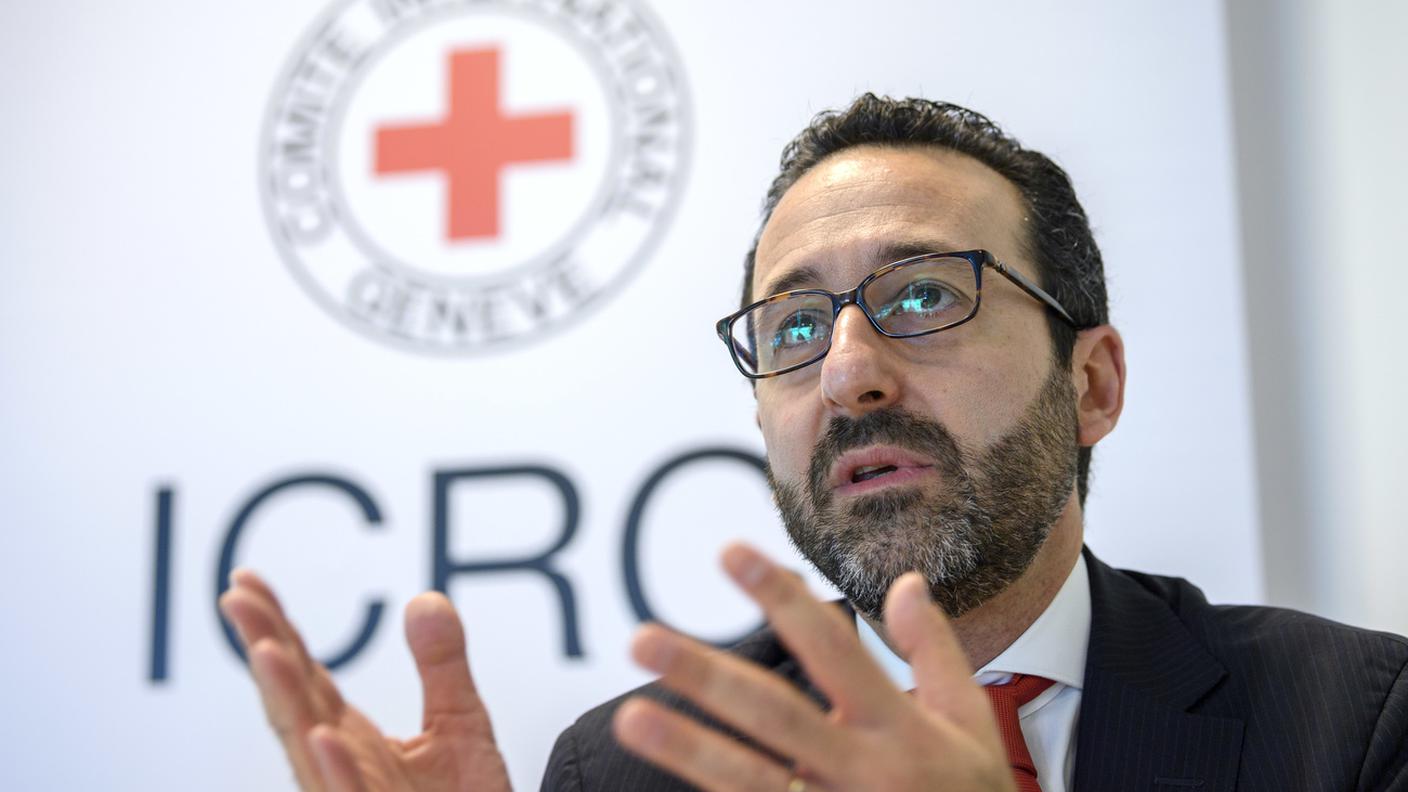 Il direttore generale della Croce Rossa, Robert Mardini