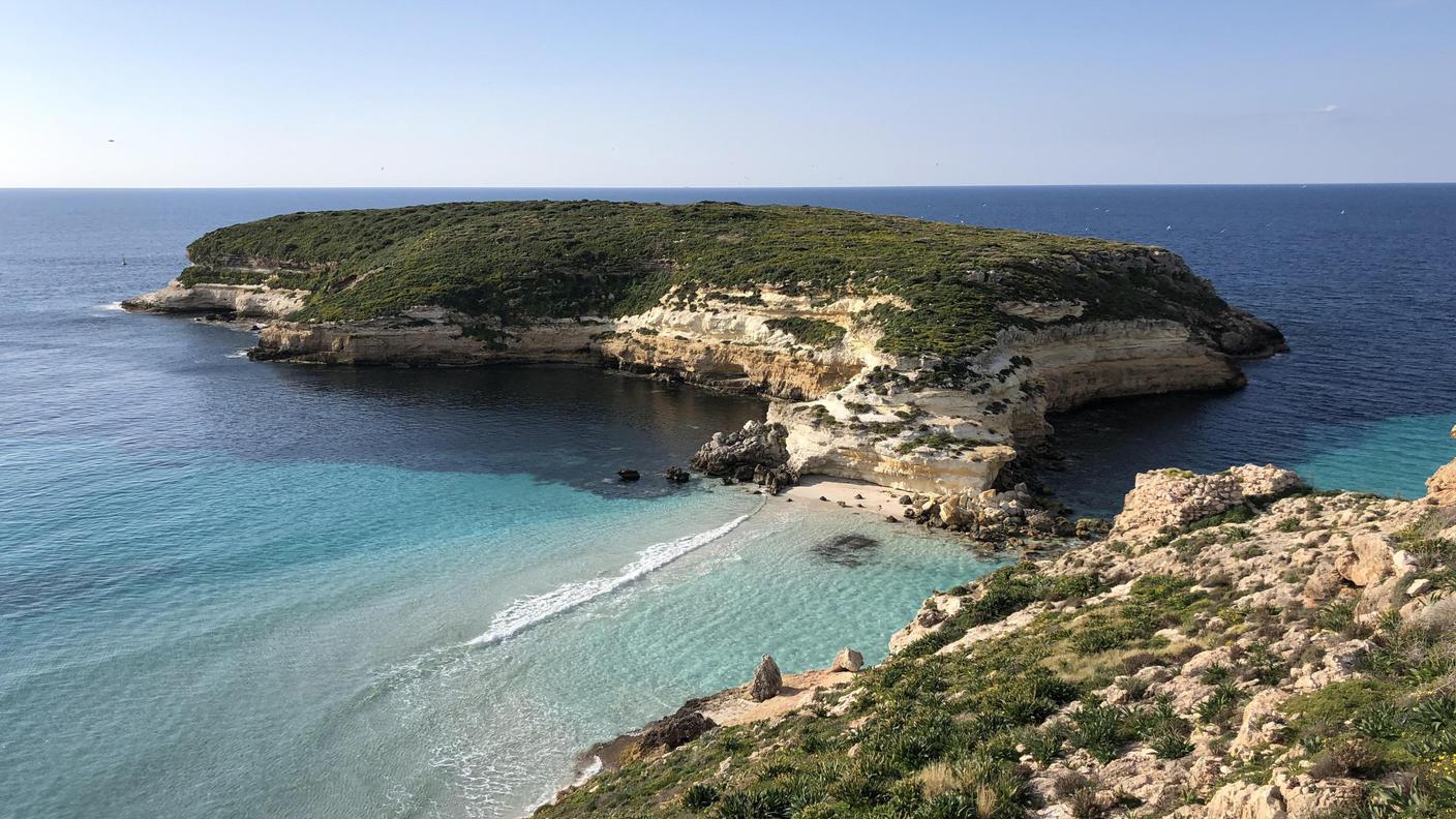 La spiaggia dei Conigli a Lampedusa