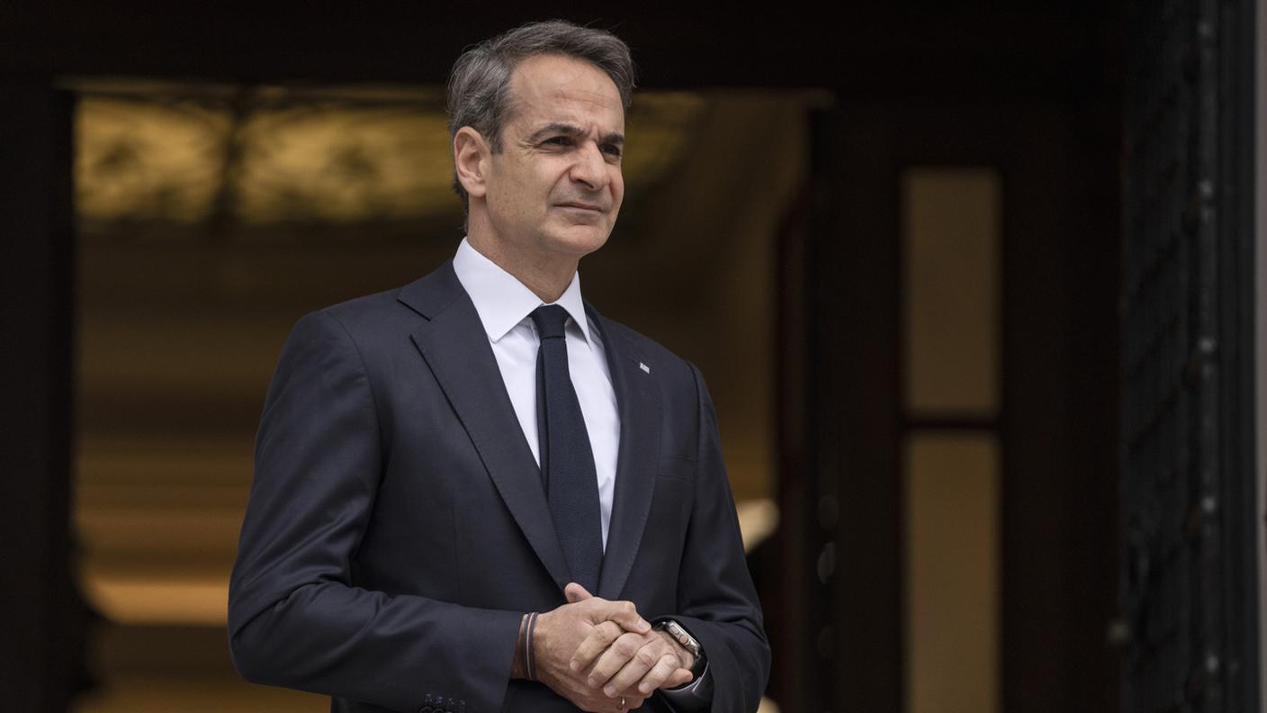 Il premier greco Kyriakos Mitsotakis