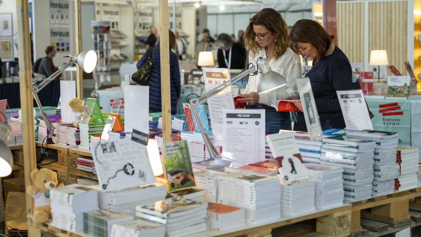 La 33esima edizione del Salone del Libro si concluderà il 26 marzo al Palexpo di Ginevra