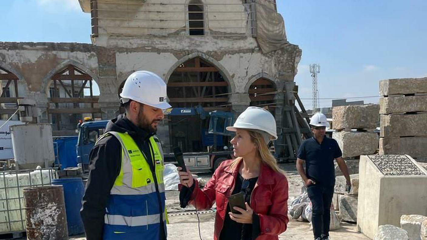 L'inviata RSI Paola Nurnberg a Mosul