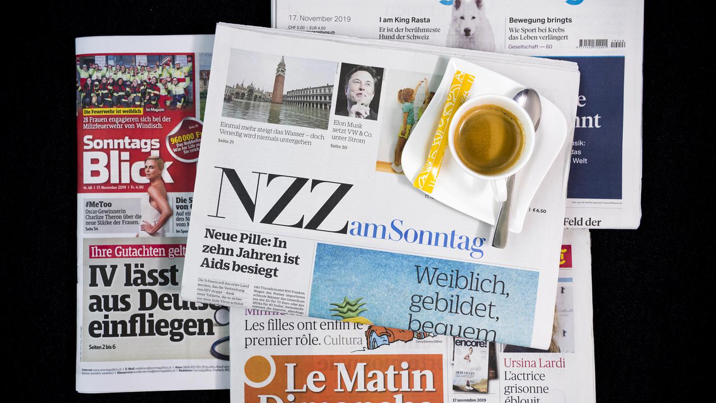 I giornali del gruppo CH-Media operano con i medesimi servizi informatici dalla NZZ