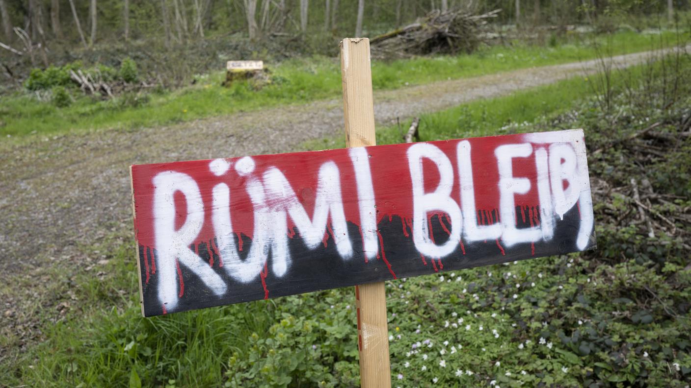 Protestano contro l'abbattimento di circa 6.000 alberi previsto per l'estensione di una discarica cantonale