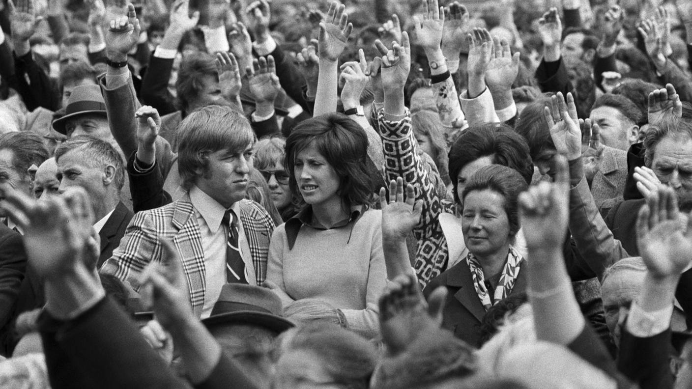 Landsgemeinde nidvaldo Stans 1973