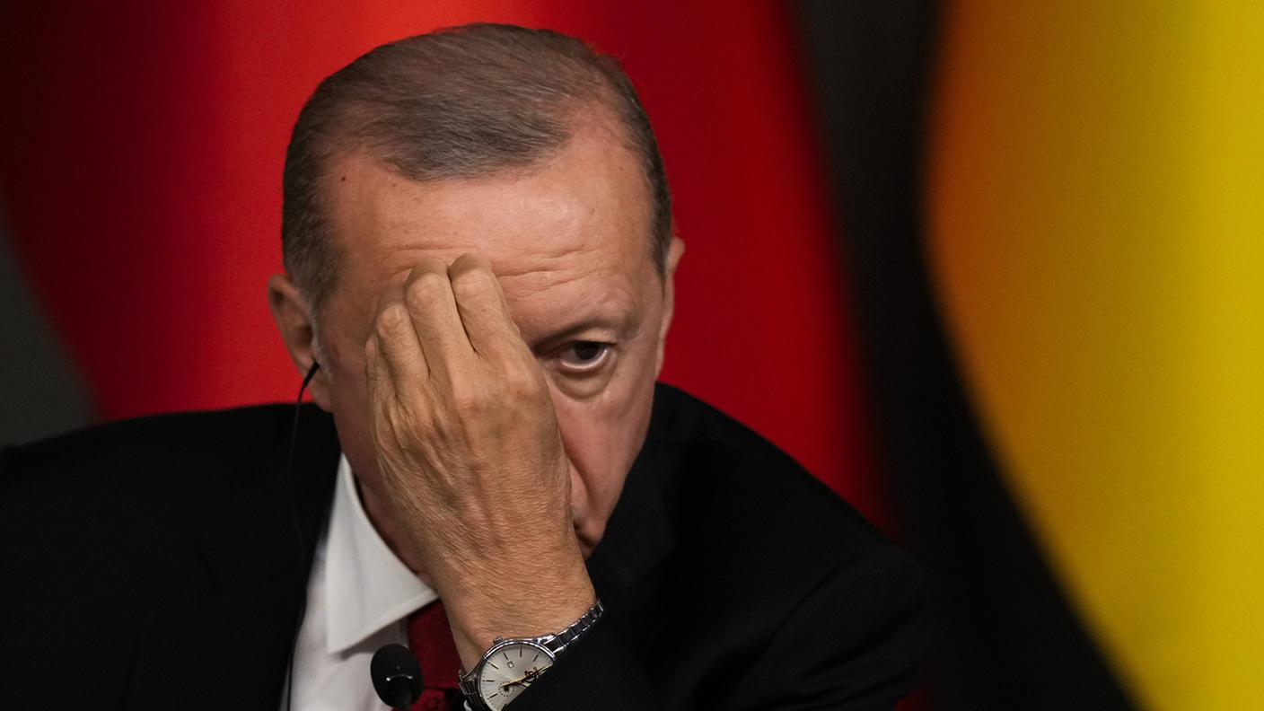 Il presidente turco Erdogan