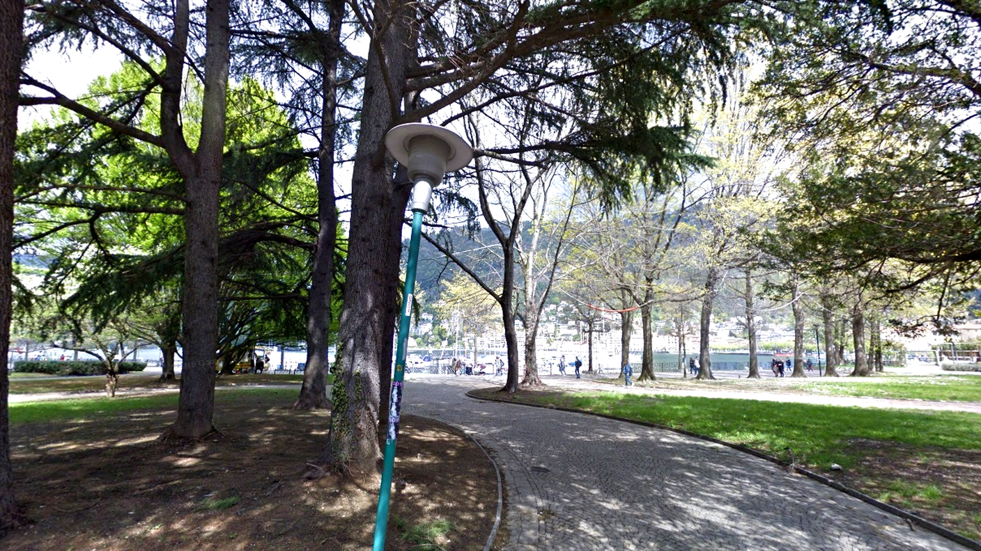 Il lungolago di Como