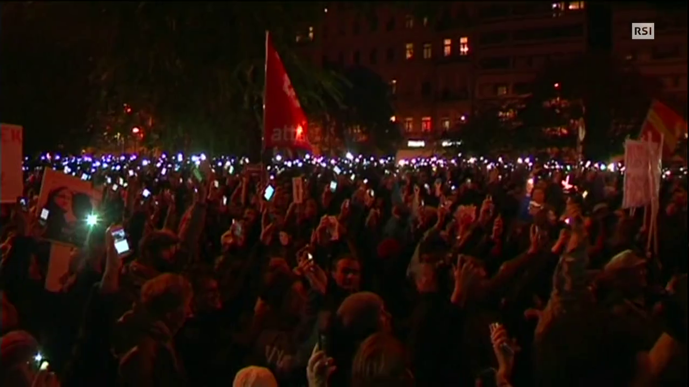 Le manifestazioni di piazza