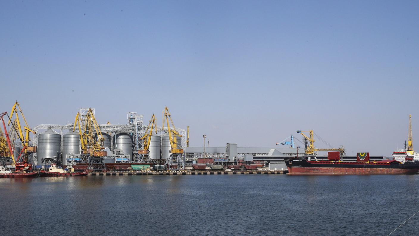 I silos del porto di Odessa