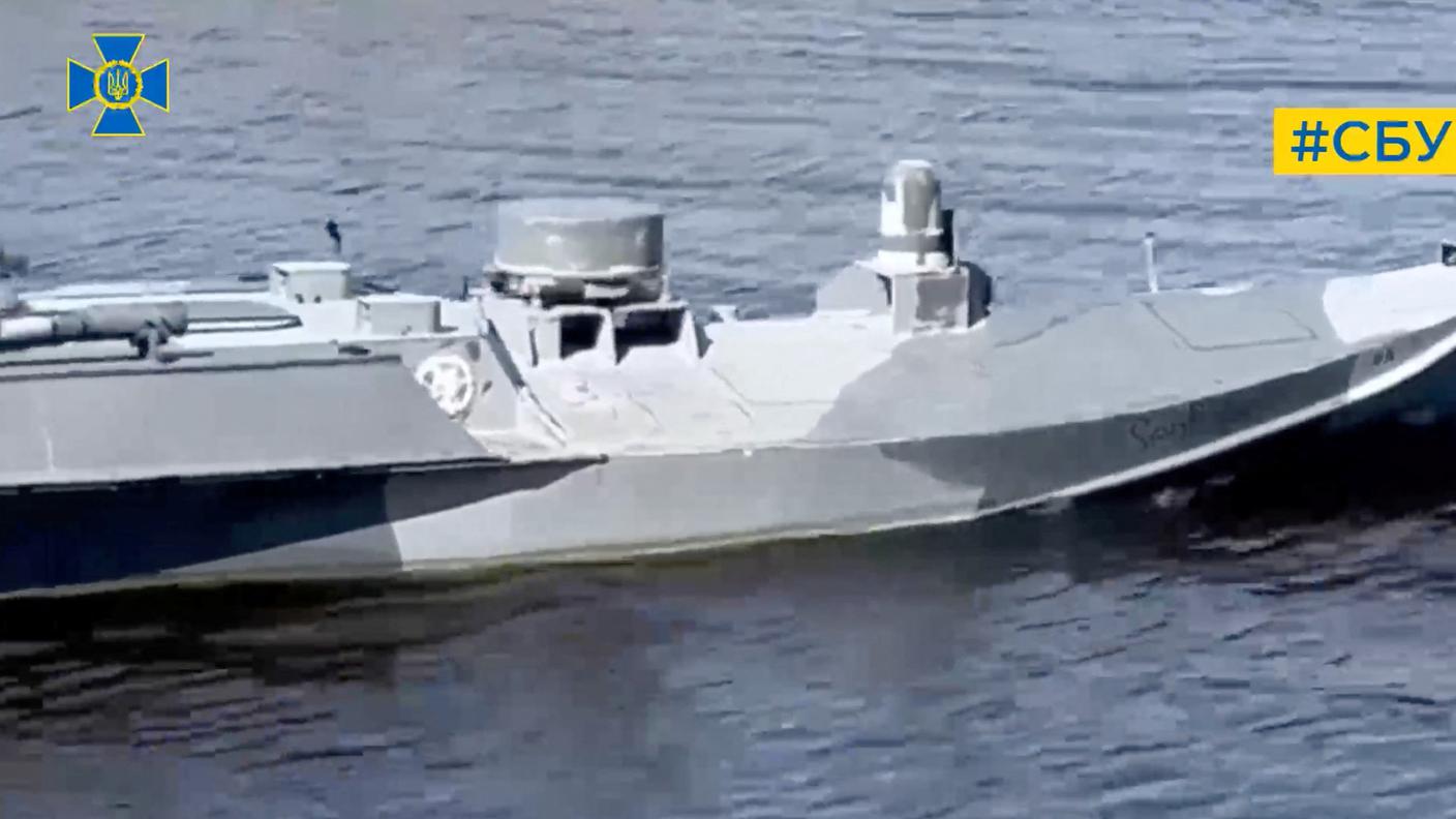 Un drone marino sperimentale detto "Sea baby"