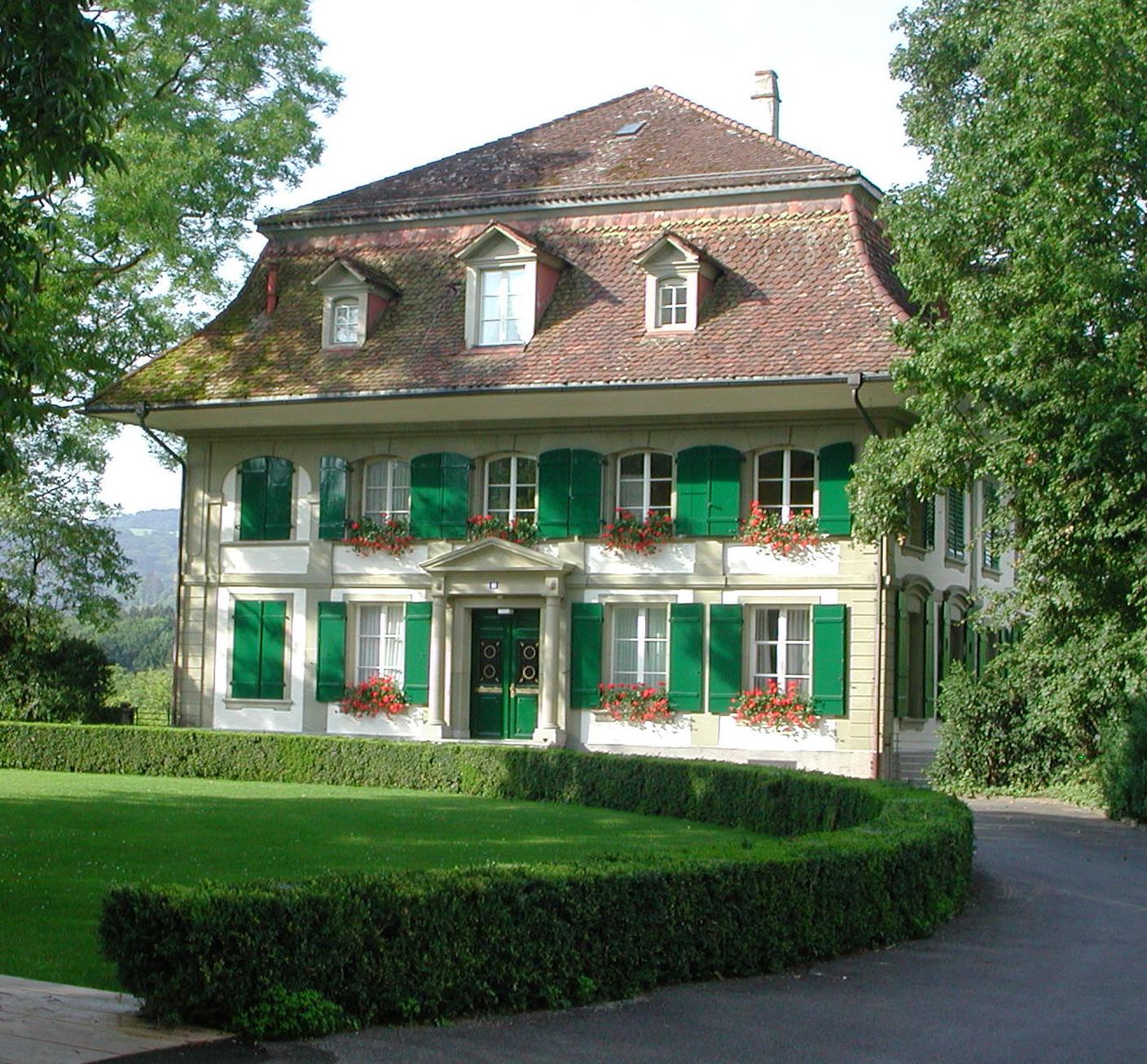 Il maniero della tenuta Elfenau a Berna