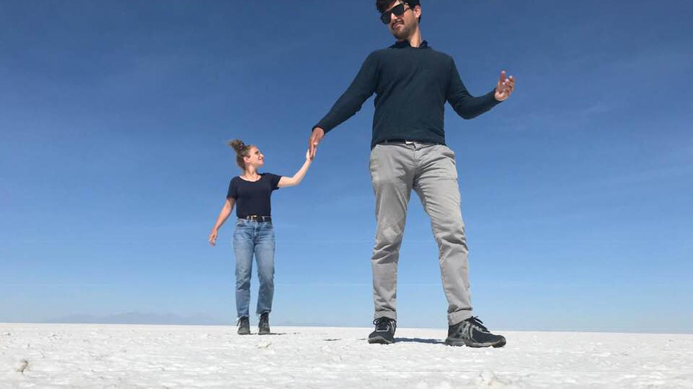 Deserto di sale in Bolivia