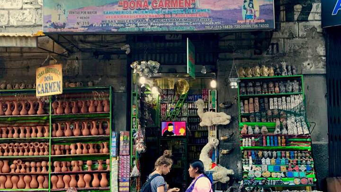 In Bolivia (al mercato delle streghe)