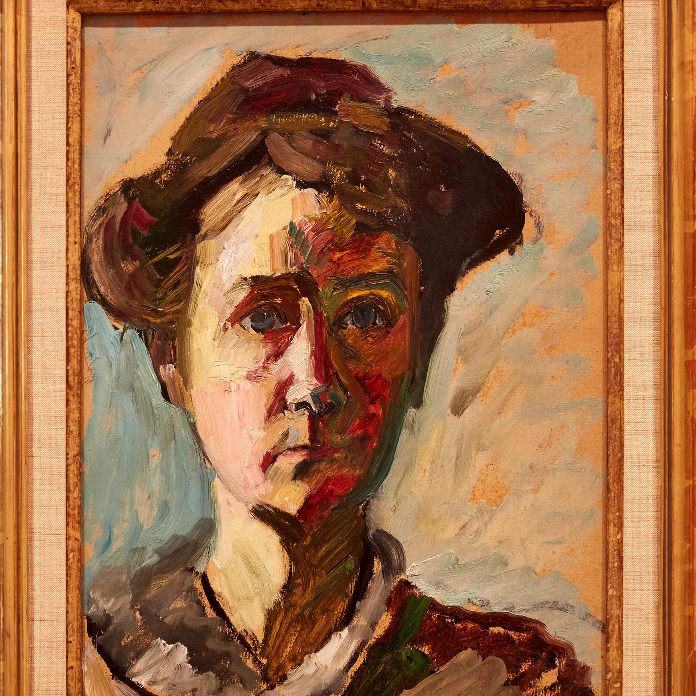 Gabriele Münter, Autoritratto 1908