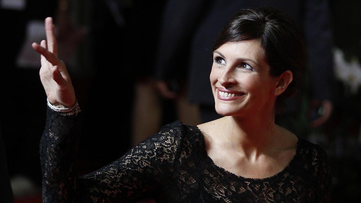 Julia Roberts all'anteprima romana di Mangia, Prega, Ama (Reuters)