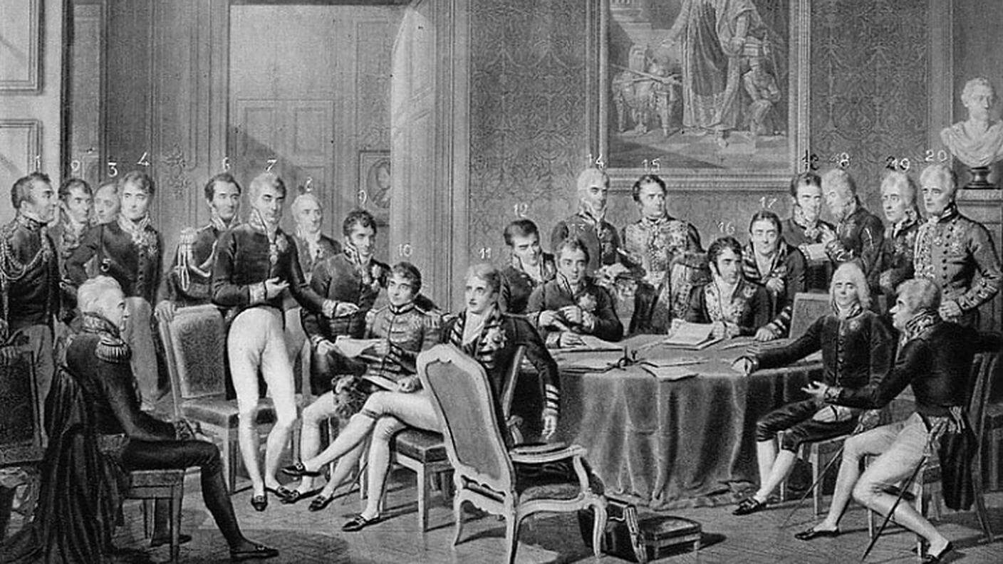 Il Congresso di Vienna in un dipinto di Jean-Baptiste Isabey 